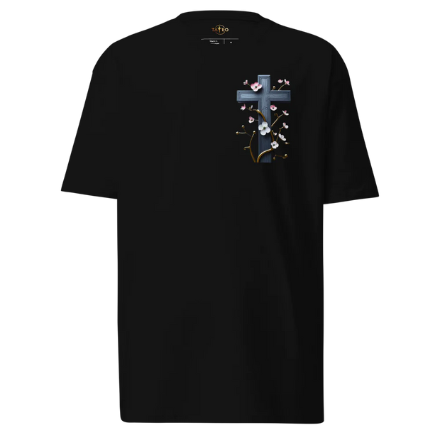 Men's Premium dogwood t-shirt.